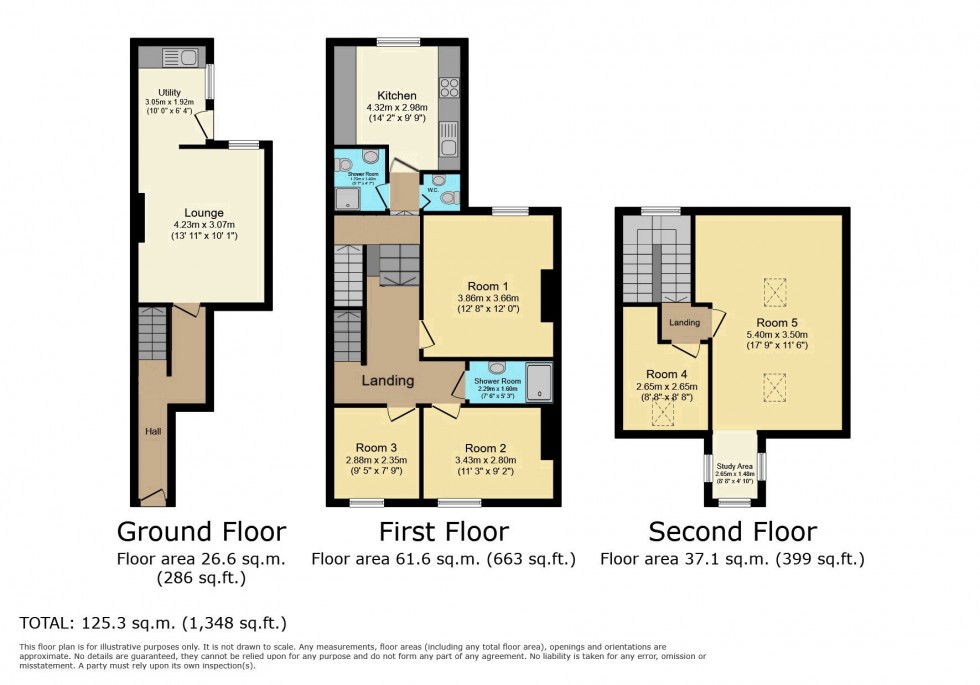 Floorplan for Walter Road, Central Swansea, Swansea